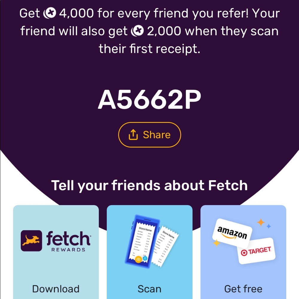 Fetch rewards